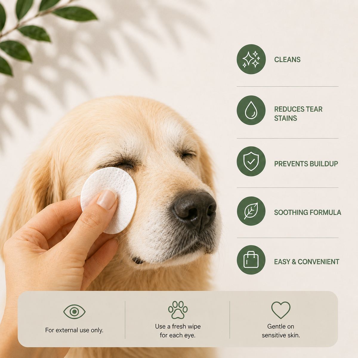 Eye & Ear Cleansing Wipes